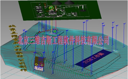     1,点击一个键自动生成三维地层底板面(含立体断层