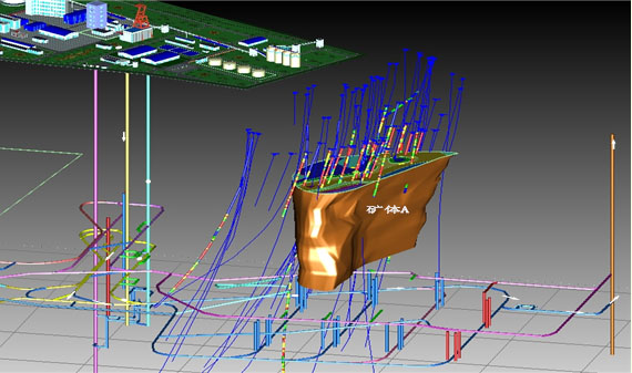 矿产资源储量分析（三维钻孔分析制图）